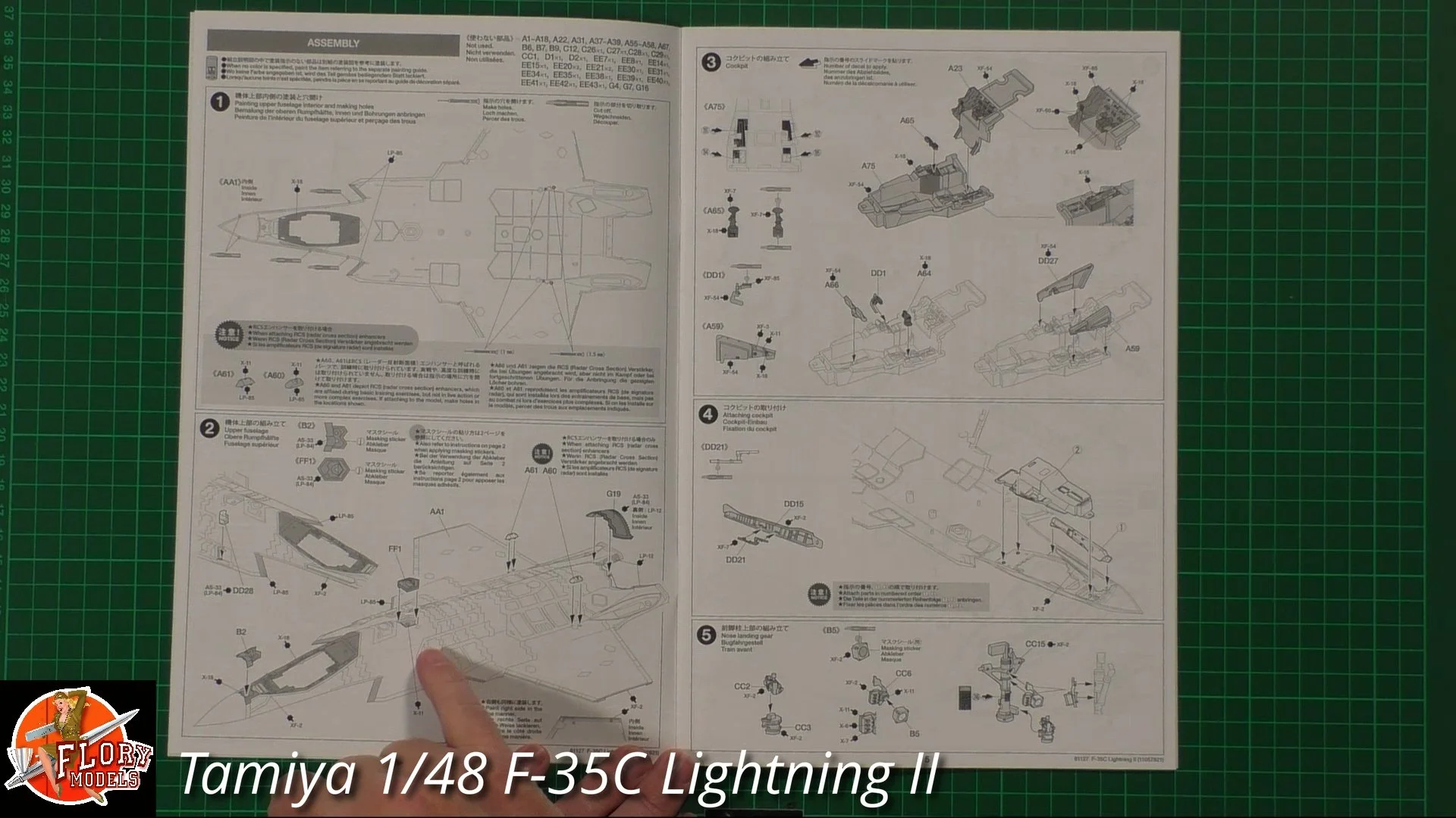 Tamiya 1/48 F-35C Lightning II Review — Flory Models